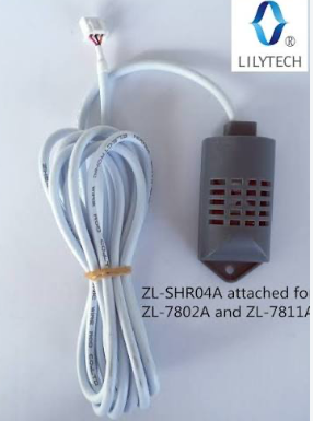 [TH18] TH18 مسبار قياس الحرارة والرطوبة المزدوج ZL-SHr04A (المخصص لأجهزة تحكم LILYTECH)