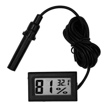 [TH50] TH50 مقياس الحرارة والرطوبة الرقمي الصغير (FY-12 Mini LCD Digital Thermometer Hygrometer)