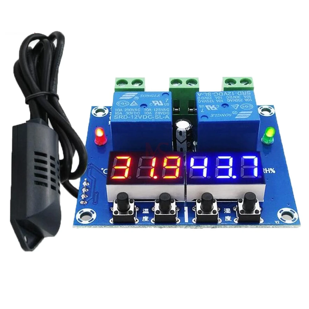 [TH54] TH54 موديول التحكم المزدوج في الحرارة والرطوبة XH-M452