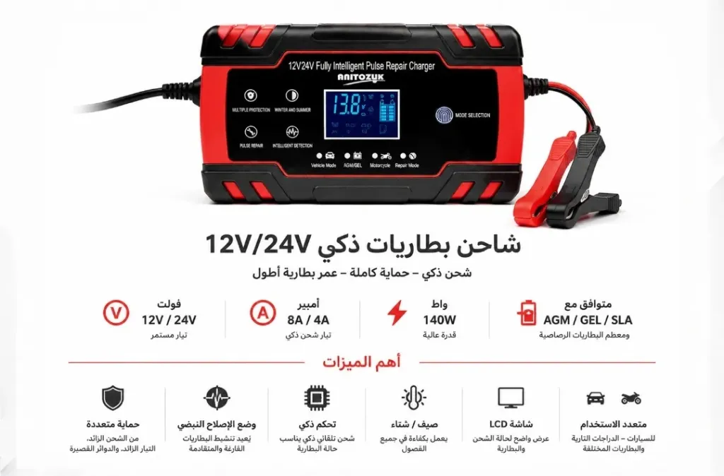 [PS211] JYXJ30 شاحن منعش 8A