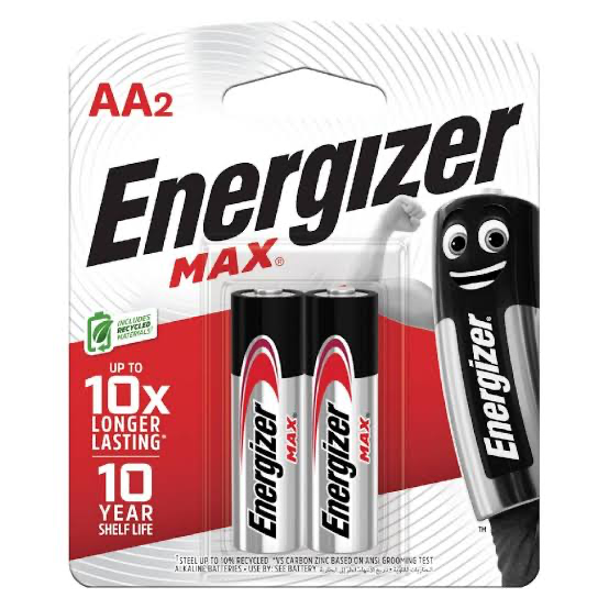 بطارية ENERGIZER AA (عدد 2)