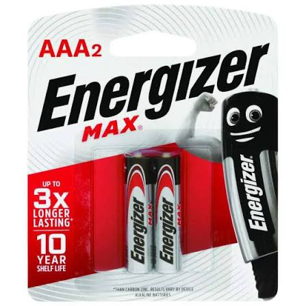 بطارية ENERGIZER AAA (عدد 2)