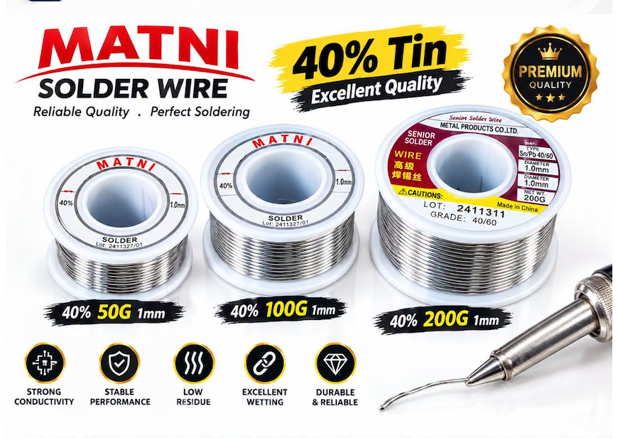 50G 1MM 40% قصدير لحام